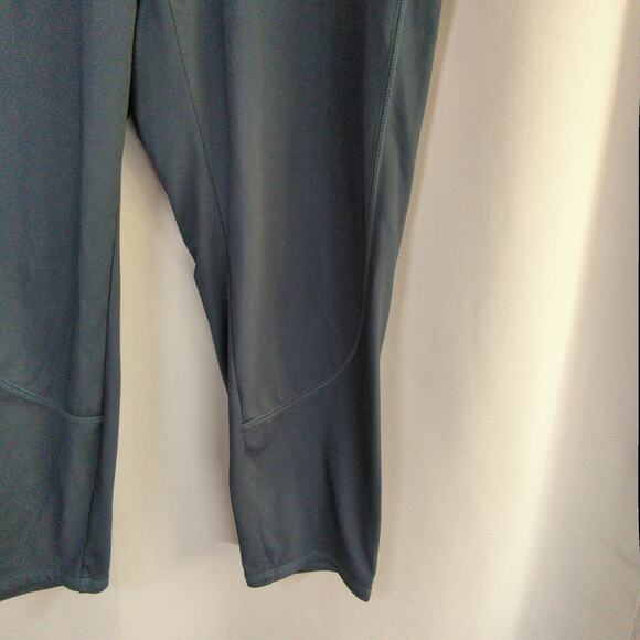 J Jill Fit Performance Leggings Womens Plus 2X Blue 7/8 Curved Seam - Picture 4 of 9